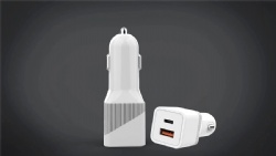 43W AC car charger