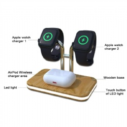 Magsafe Wireless Charging station for samsung iwatch and apple iwatch and Airpods