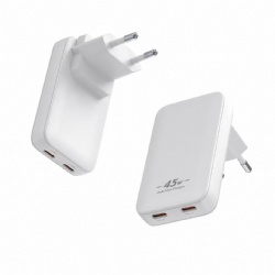 Ultra slim mini 65W wall charger with EU adapter